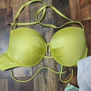 Victoria’s Secret Malibu Fabulous Push-Up Swim Bikini Top 34DDD Sister Size 36DD